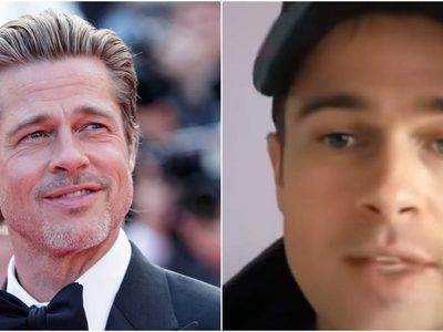 “El clon”: joven consigue miles de likes en TikTok por su parecido con Brad Pitt