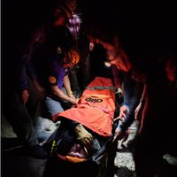 Dramático rescate de un hombre que se accidentó en la montaña en Villa La Angostura
