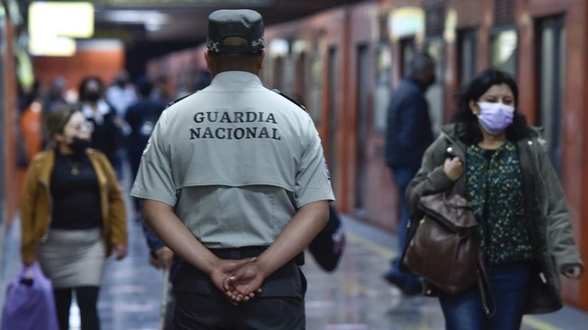 La GN será retirada del Metro de manera gradual