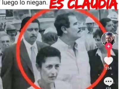 Tunden a Fox por foto editada en la que presume la presencia de Sheinbaum en su campaña