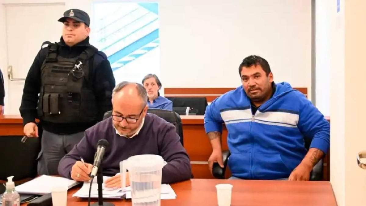 Roberto Figueroa, acusado de femicidio y de tentativa de femicidio transversal. Fuente (Florencia Salto)