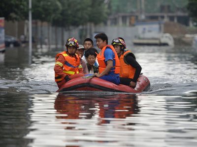Las autoridades de China confirmaron que hay muertos por las severas inundaciones