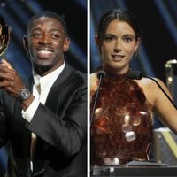 Ousmane Dembélé del PSG alza su primer Balón de Oro y Aitana Bonmatí encadena triplete de trofeos