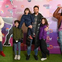El estreno de Dinosaurios y Dragones Fantásticos, la muestra del momento, se llenó de famosos