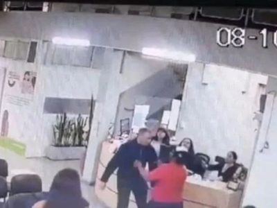 Denuncian ataque a funcionario municipal durante una protesta de ATE en Centenario