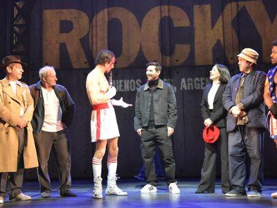 Messi fue a ver a Nico Vázquez y revolucionó al público