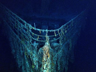 Un video grabado en 8K muestra los restos del Titanic con un detalle jamás visto