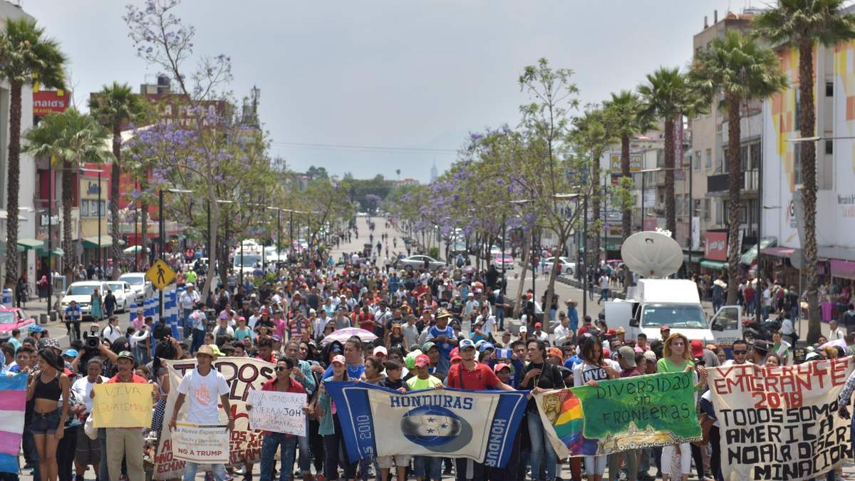Marcha de migrantes