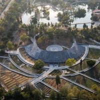 AMLO inaugura la Calzada Flotante y el Centro de Cultura en Chapultepec
