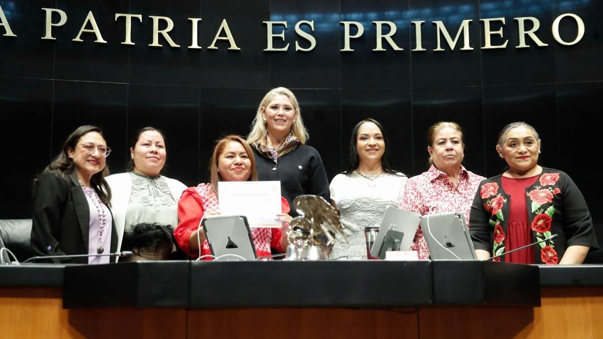 Sesión en el Senado de la República