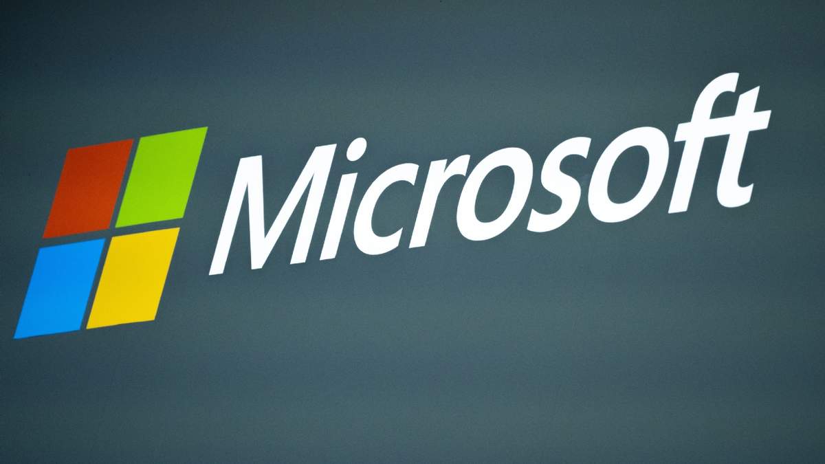 El logo de Microsoft en el Mobile World Congress