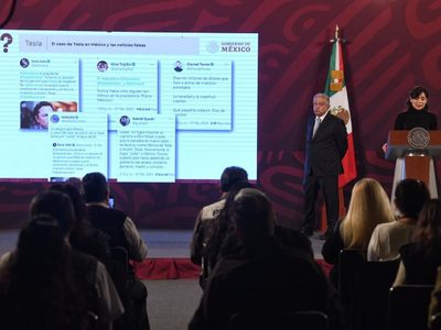 García Vilchis exhibe a Darío Celis, Chumel, Marietto Ponce y Quadri por "mentira" sobre Tesla