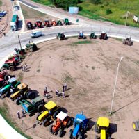 Los chacareros pegaron el faltazo: el primer día de paro no tuvo el nivel de acatamiento esperado