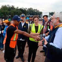 Grupo ajeno a la UNAM se apodera del centro de acopio instalado en el Estadio Olímpico