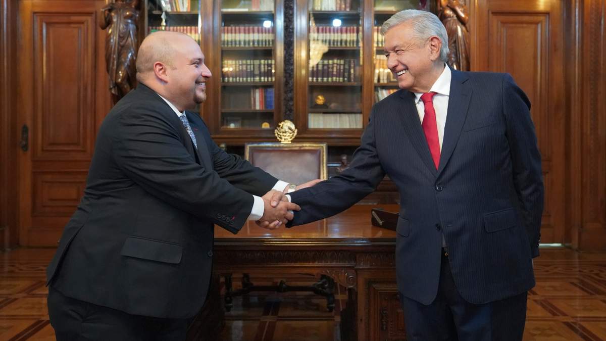 Pablo Heriberto Abarca Mora y AMLO