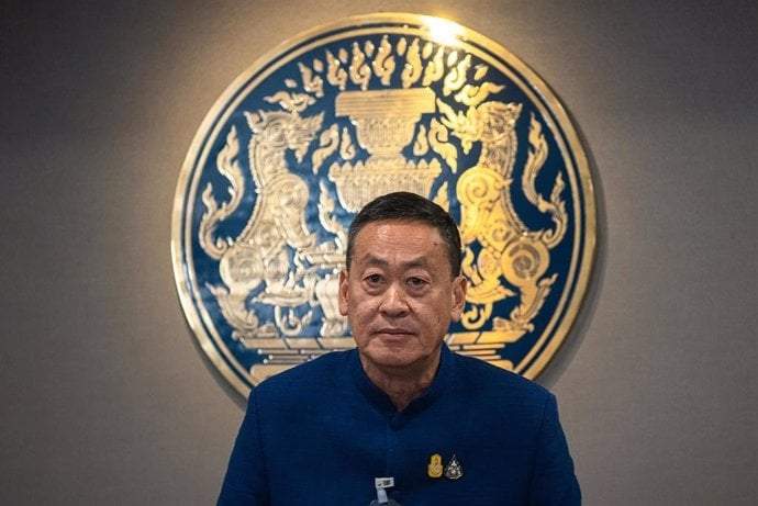 El primer ministro de Tailandia, Srettha Thavisin