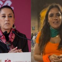 Sheinbaum acusa a Alessandra Rojo de la Vega de promover la violencia en marcha del 25N