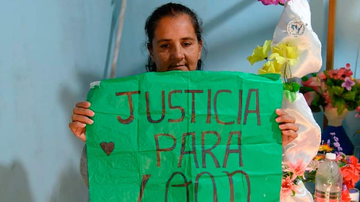 La familia de Loan reclama justicia. Fuente: (X)
