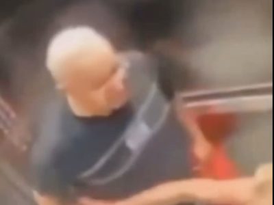 #LordElevador: Captan golpiza de un sujeto a una mujer dentro de un ascensor en Cuajimalpa