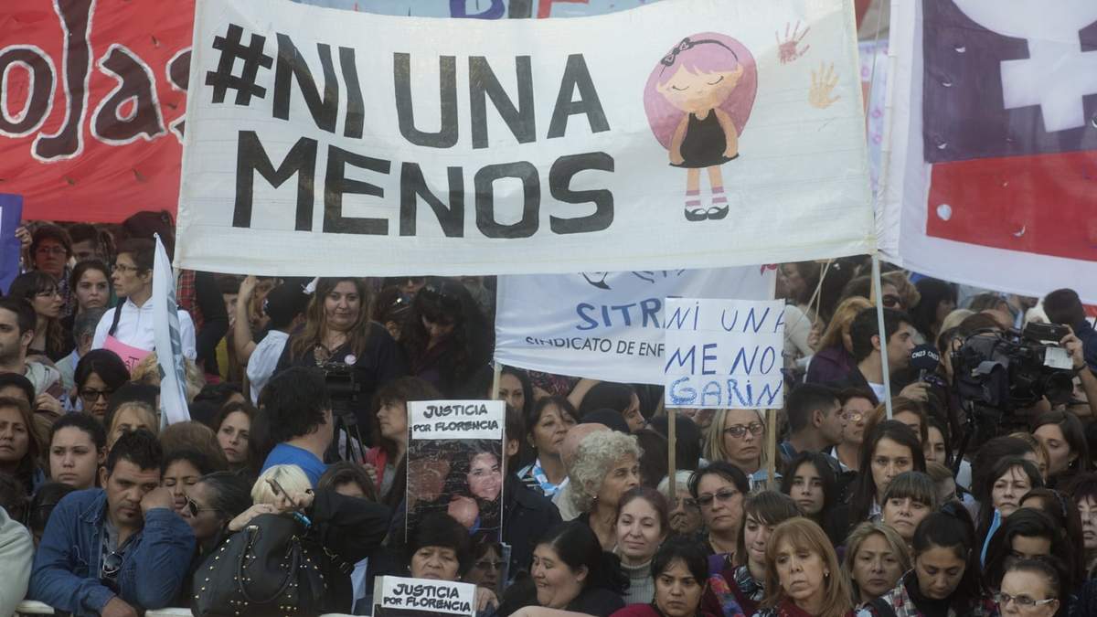Continúan las protestas en un nuevo aniversario de Ni Una Menos. Fuente: (Twitter)