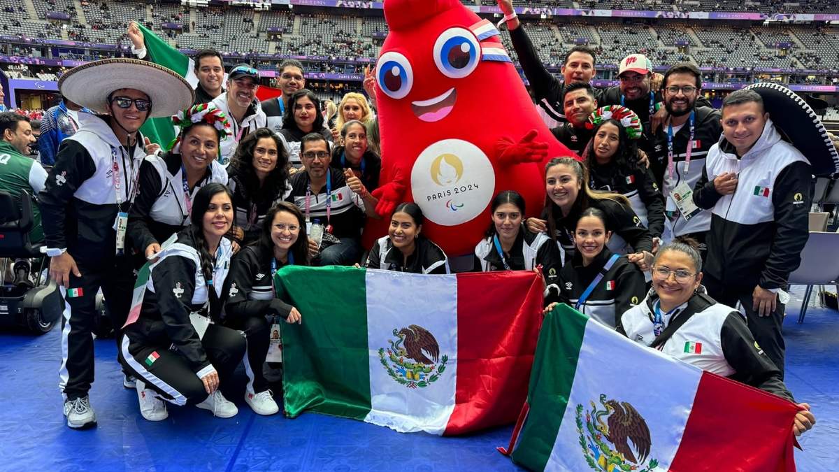 Delegación mexicana en los Juegos Paralímpicos de París 2024
