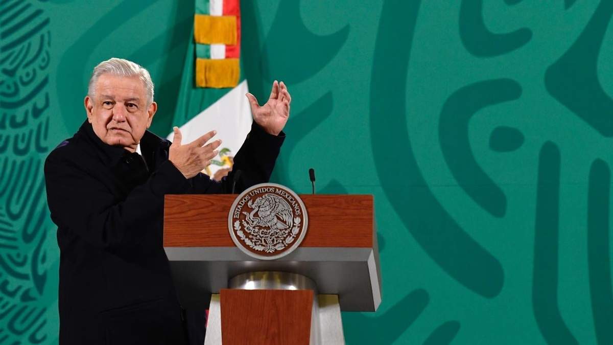 El presidente López Obrador