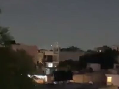 Avistan objetos luminosos y estáticos en el cielo de la CDMX (Video)