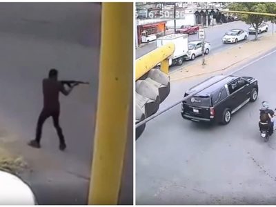 A plena luz del día y a metros de un retén militar, grupo armado ataca cortejo fúnebre en Culiacán