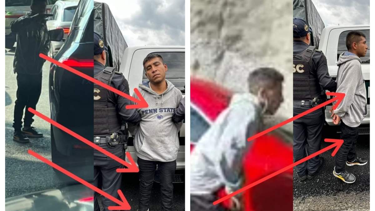 El presunto asaltante