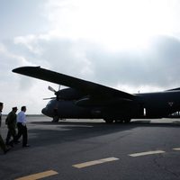 Llega avión del Ejército con víveres para atender supuesto desabasto en Oaxaca