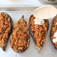 Berenjenas rellenas con carne picada: si ya no sabés qué cocinar a la noche, esta receta te va a encantar