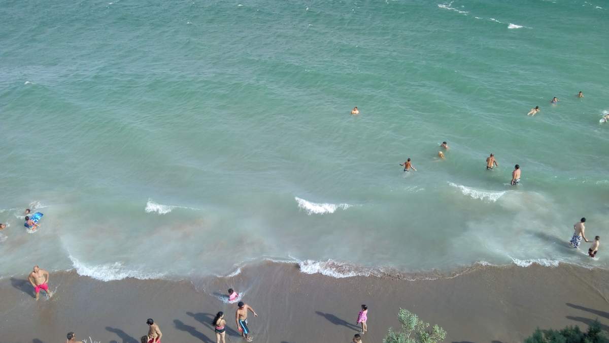 Las Grutas, mejor playa argentina. Fuente: (Twitter)