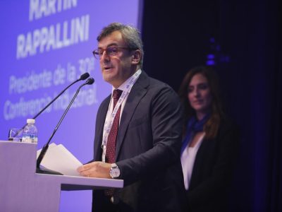 Rappallini, uno de los dueños de San Jorge, lidera la UIA