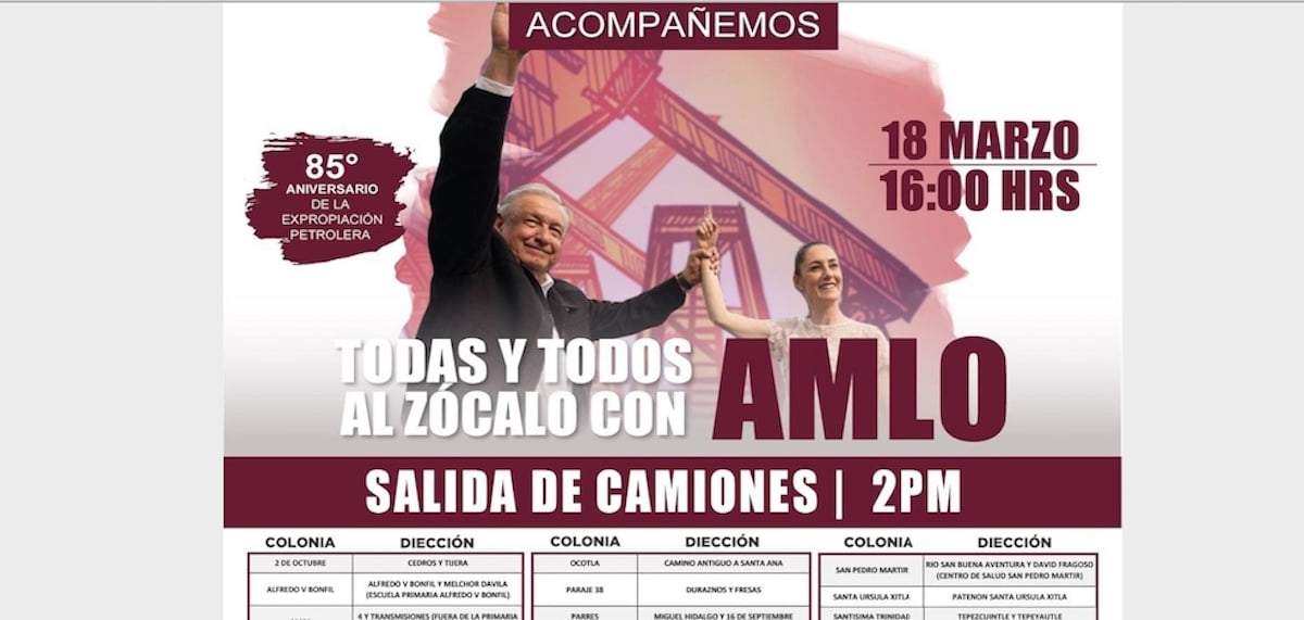 La convocatoria muestra incluso erratas y faltas de ortografía