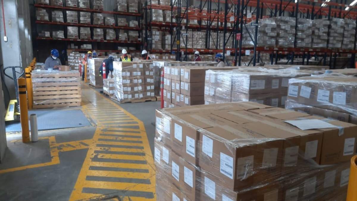 La Oficina de Naciones Unidas de Servicios para Proyectos entregó a México un lote de 5 millones y medio de medicamentos e insumos de curación