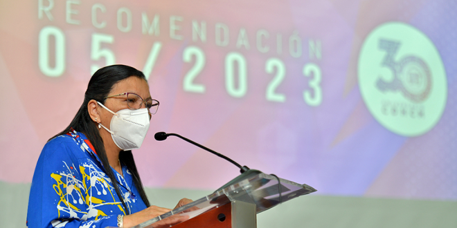 Nashieli Ramírez Hernández, presidenta de la CDHCM