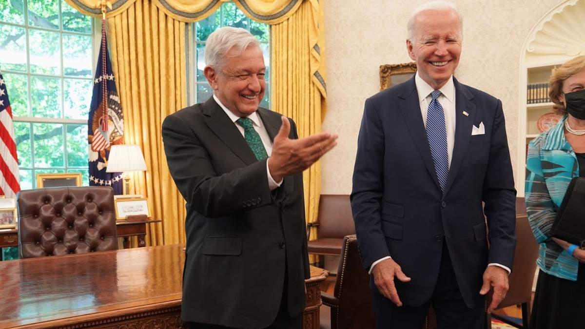 Visita de López Obrador a la Casa Blanca, junto a Joe Biden