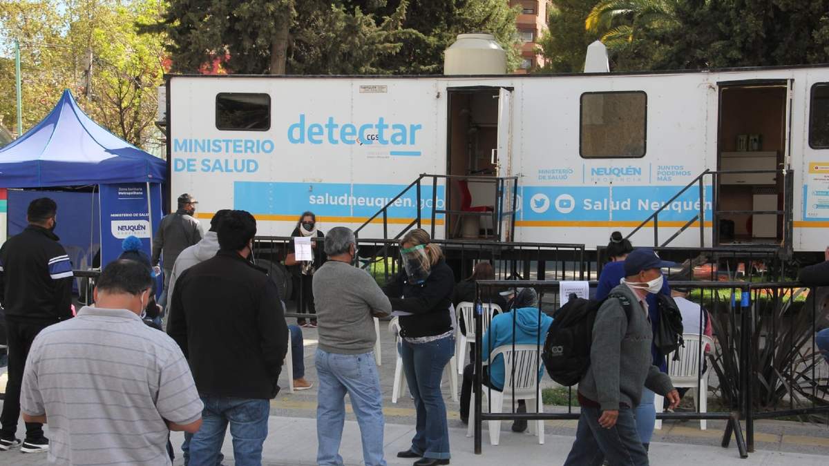 Operativo del plan DetectAR en Neuquén. Fuente: (Twitter)