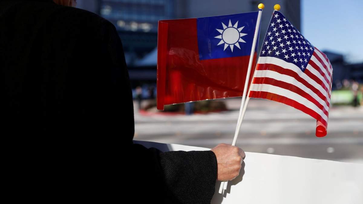 Estados Unidos y Taiwán, aliados contra China. Fuente: (Twitter)