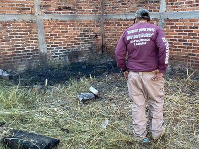Perro con una pierna humana en el hocico da pista para localizar mega fosa en Irapuato