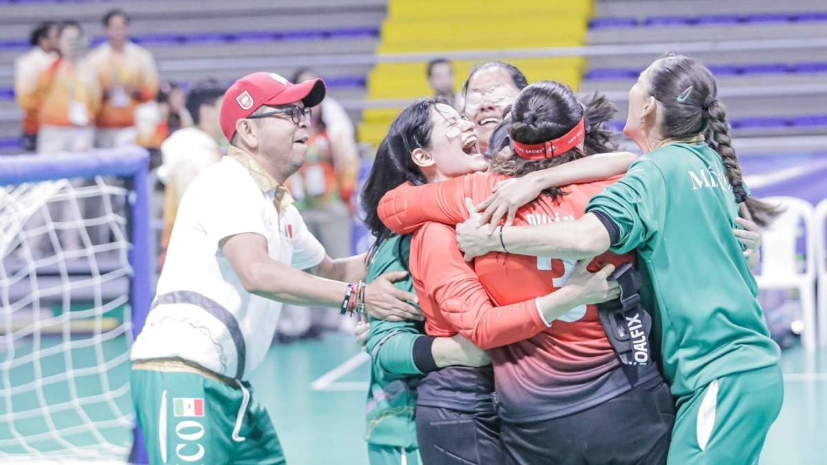 La Selección Femenil Mexicana de Golbol logró una victoria emocionante al darle la vuelta al partido en los últimos minutos contra Argentina