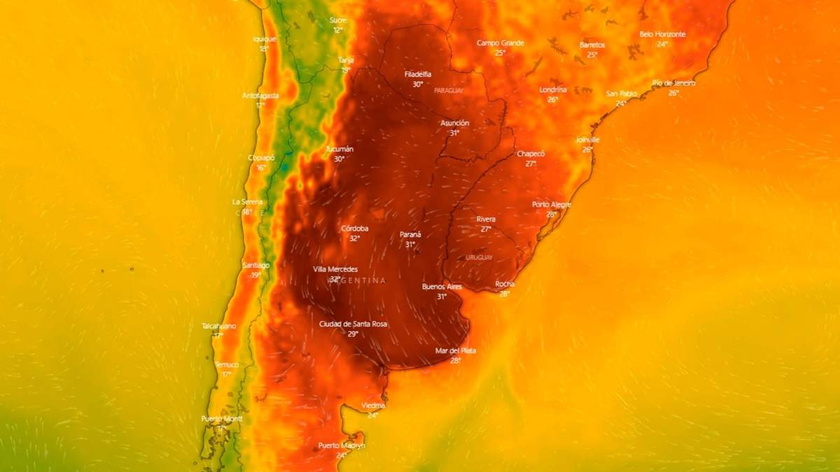 Las temperaturas extremas representan un riesgo para la salud. Fuente: (Twitter)