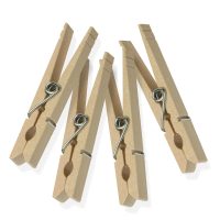 No los tires: transformá los broches de madera rotos en este divino organizador estilo boho para tu casa