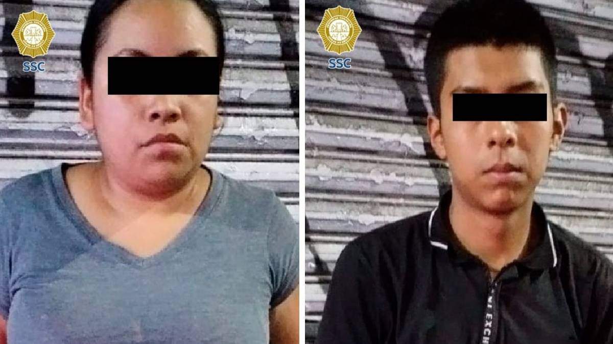 Mujer y hombre detenidos en Iztapalapa por presunto huachicoleo
