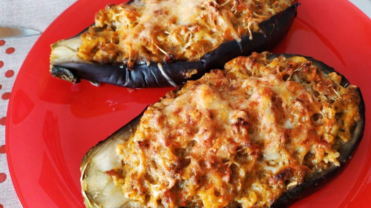 Berenjenas rellenas. Fuente: (My Real Food)