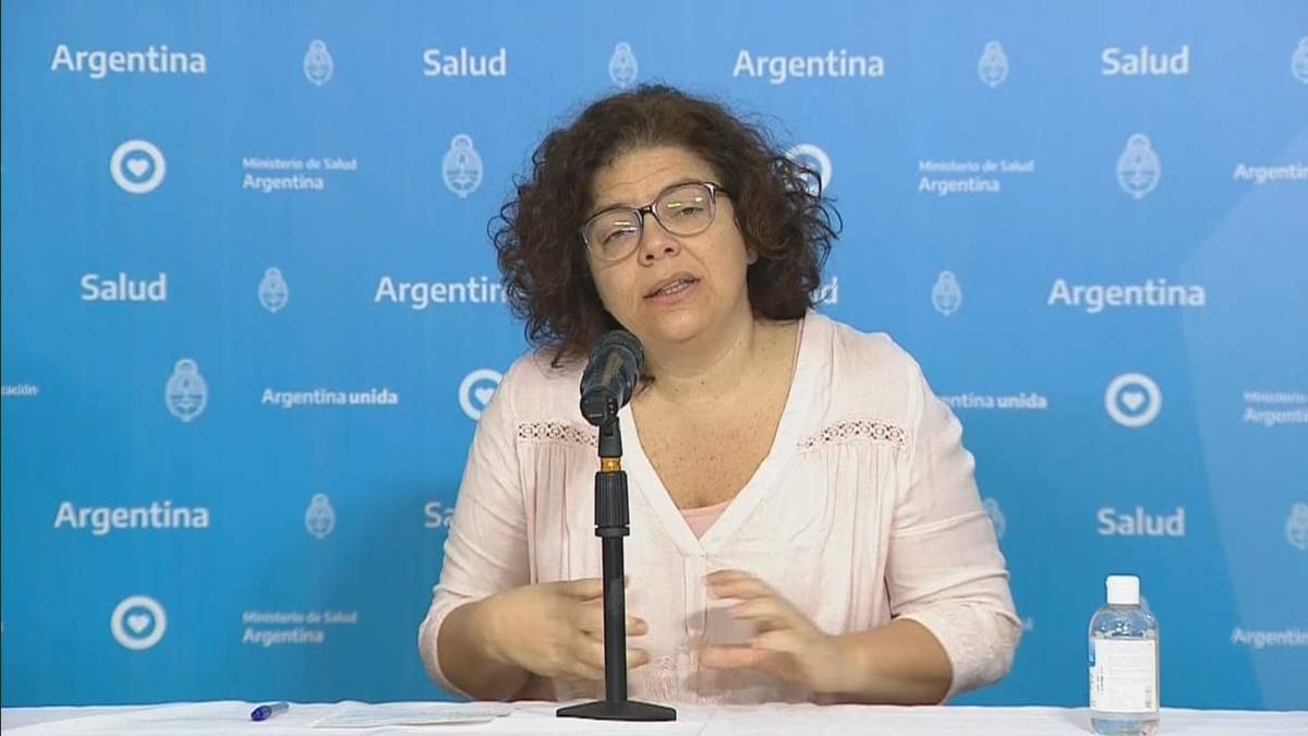 Carla Vizzotti. Fuente: (Twitter)