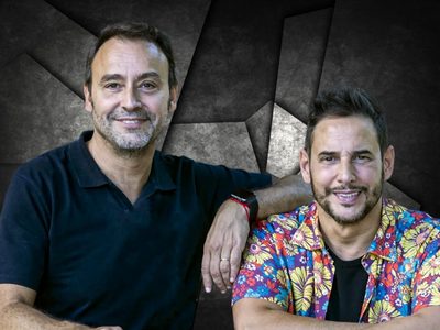 Se les dio: la alegría que Adrián Pallares y Rodrigo Lussich le dieron a El Trece