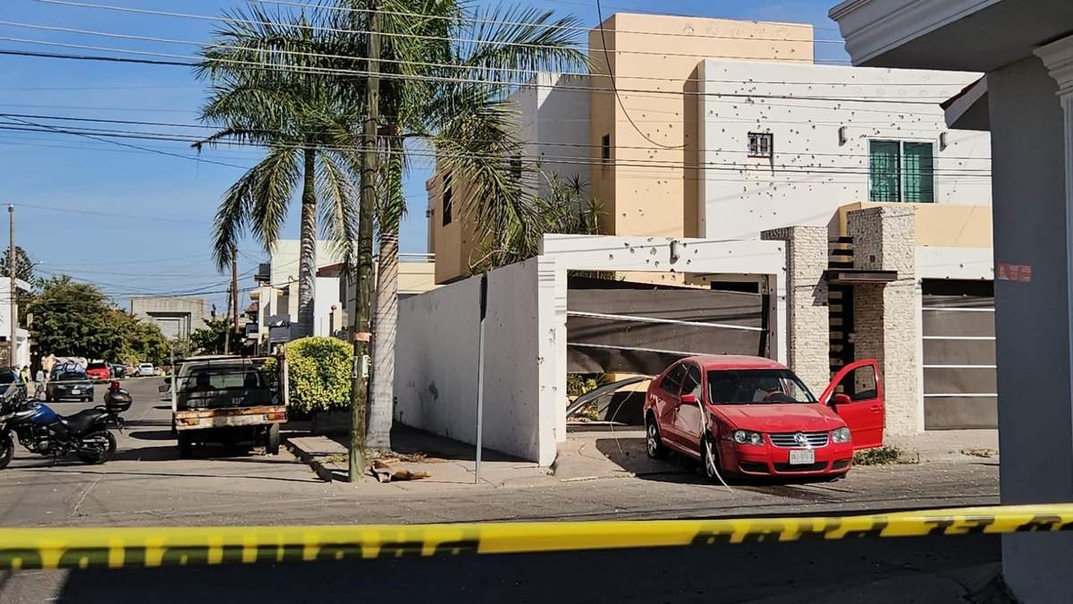 Inmueble "vandalizado" en Culiacán