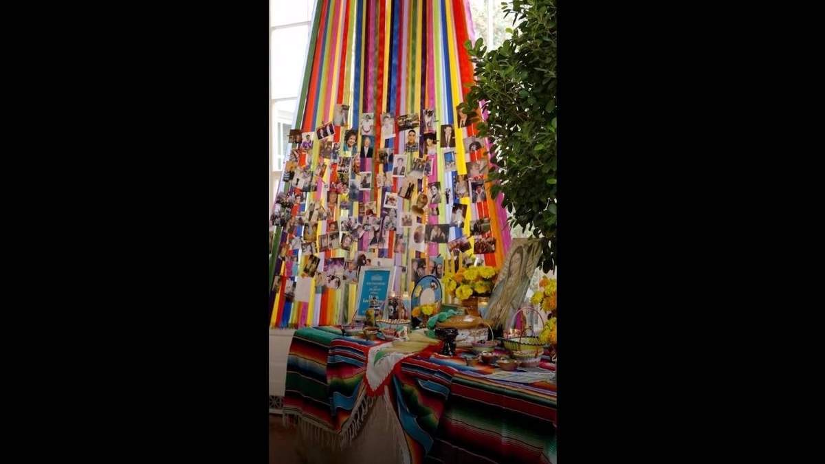 Ofrenda del Día de Muertos en la Casa Blanca