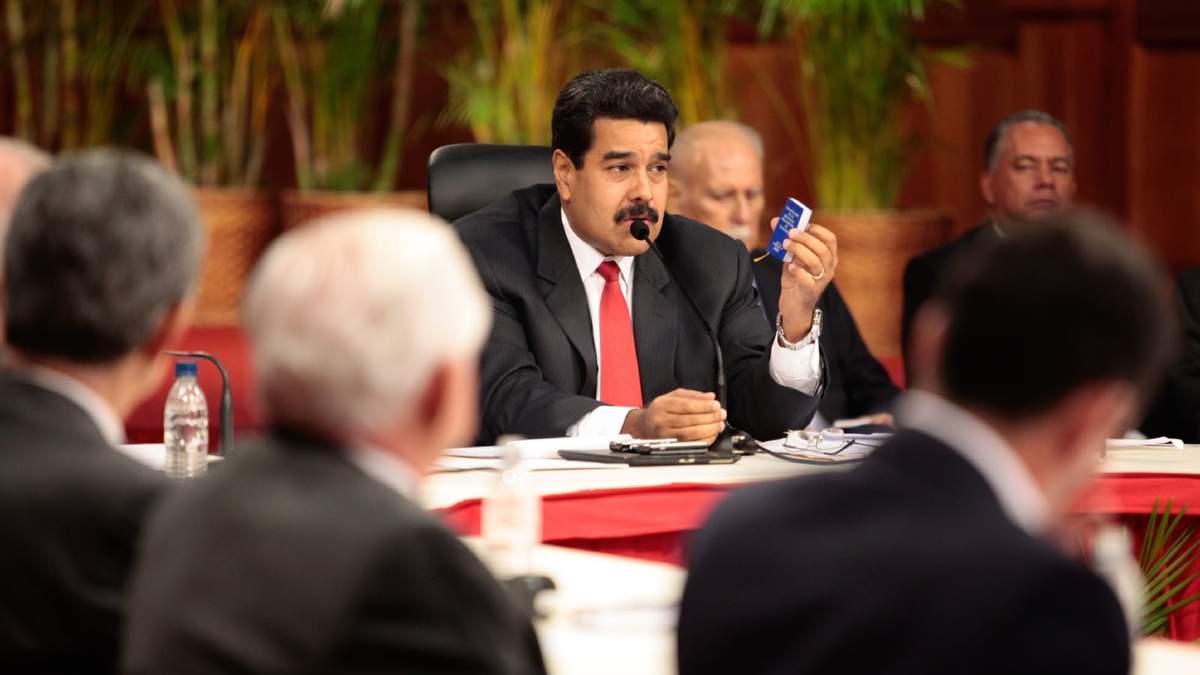 El presidente de Venezuela, Nicolás Maduro. Fuente: (Twitter)